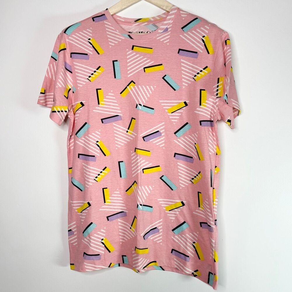 Knickerbocker Vintage Inspired Retro 1990s Saved By The Bell Crewneck T Shirt -